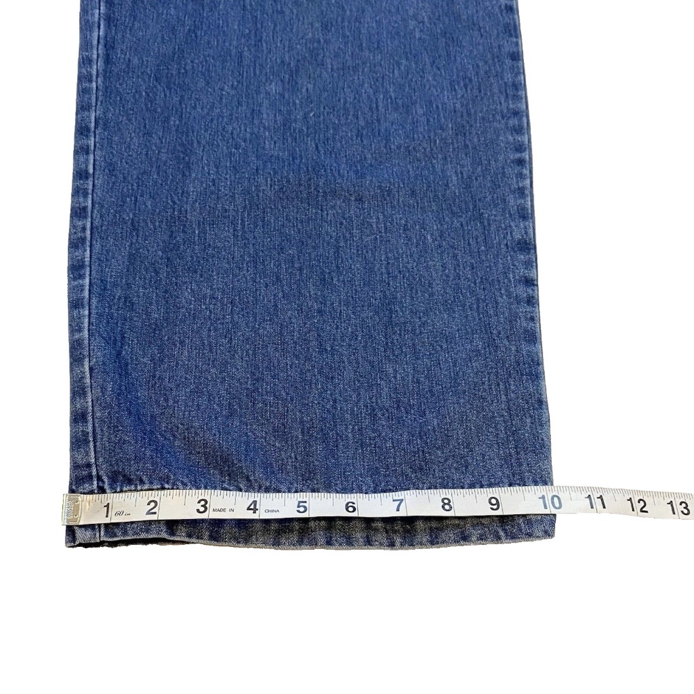 Zana di Women Vintage Blue Jeans Plus Size 26 High Rise Belted Straight Leg NWT - Picture 6 of 16